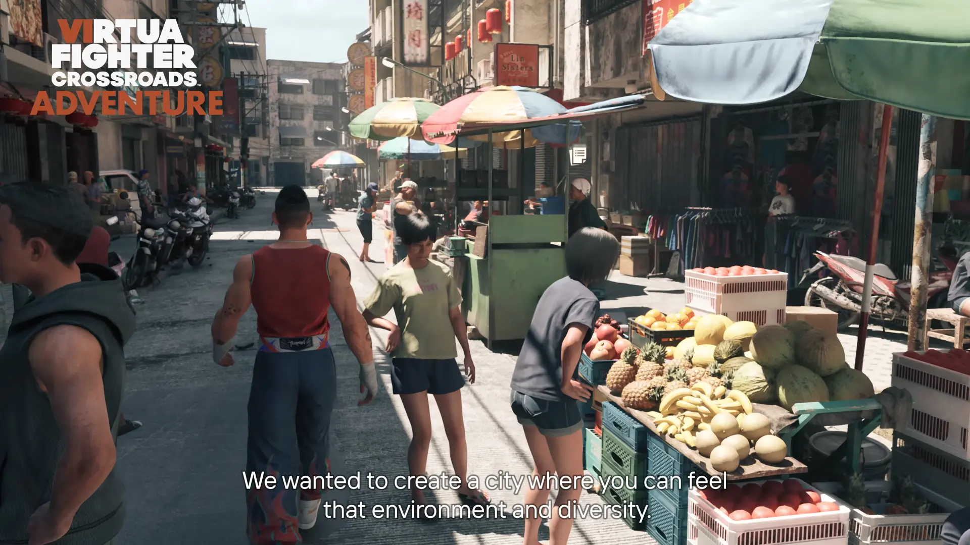 - the game This City in Virtua Fighter Crossroads Looks Mighty Familiar