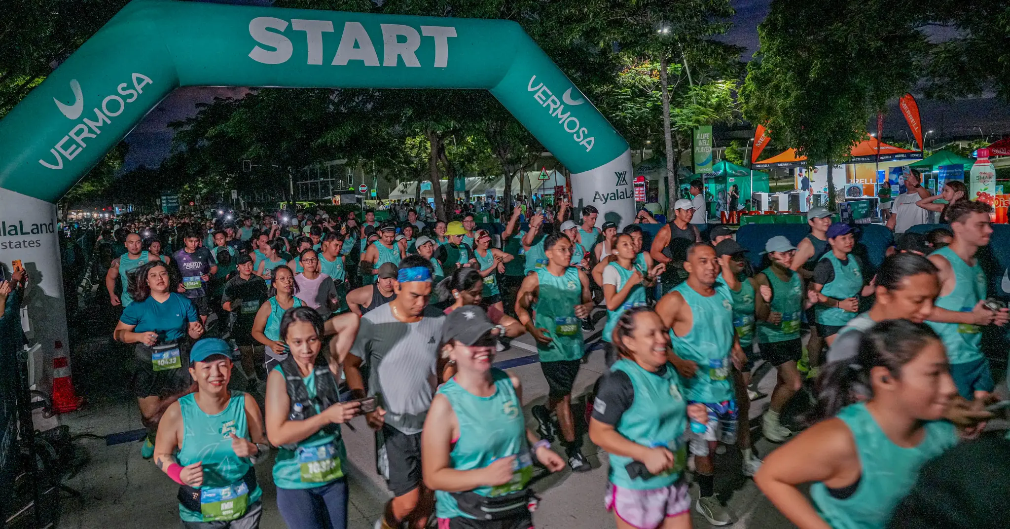 ayala veromsa run start