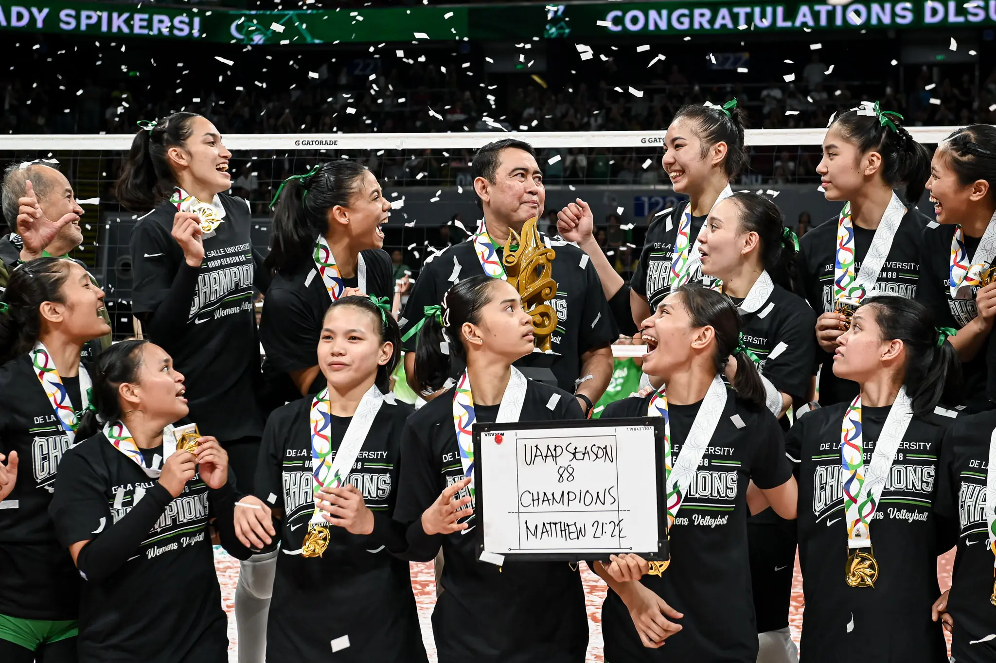Dlsu-batch-122 - the game Ramil de Jesus will have one more year to guide Batch 122 in UAAP Season 89