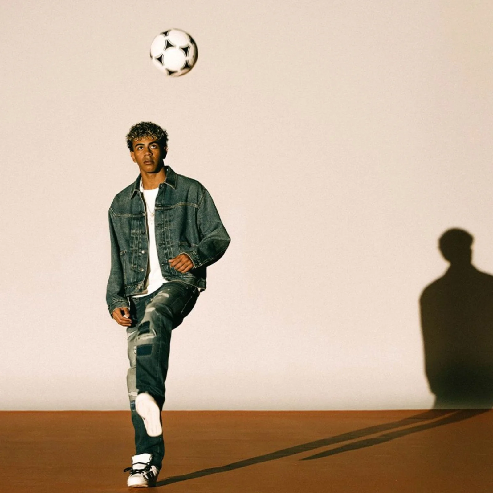 Lamine Yamal with American Eagle