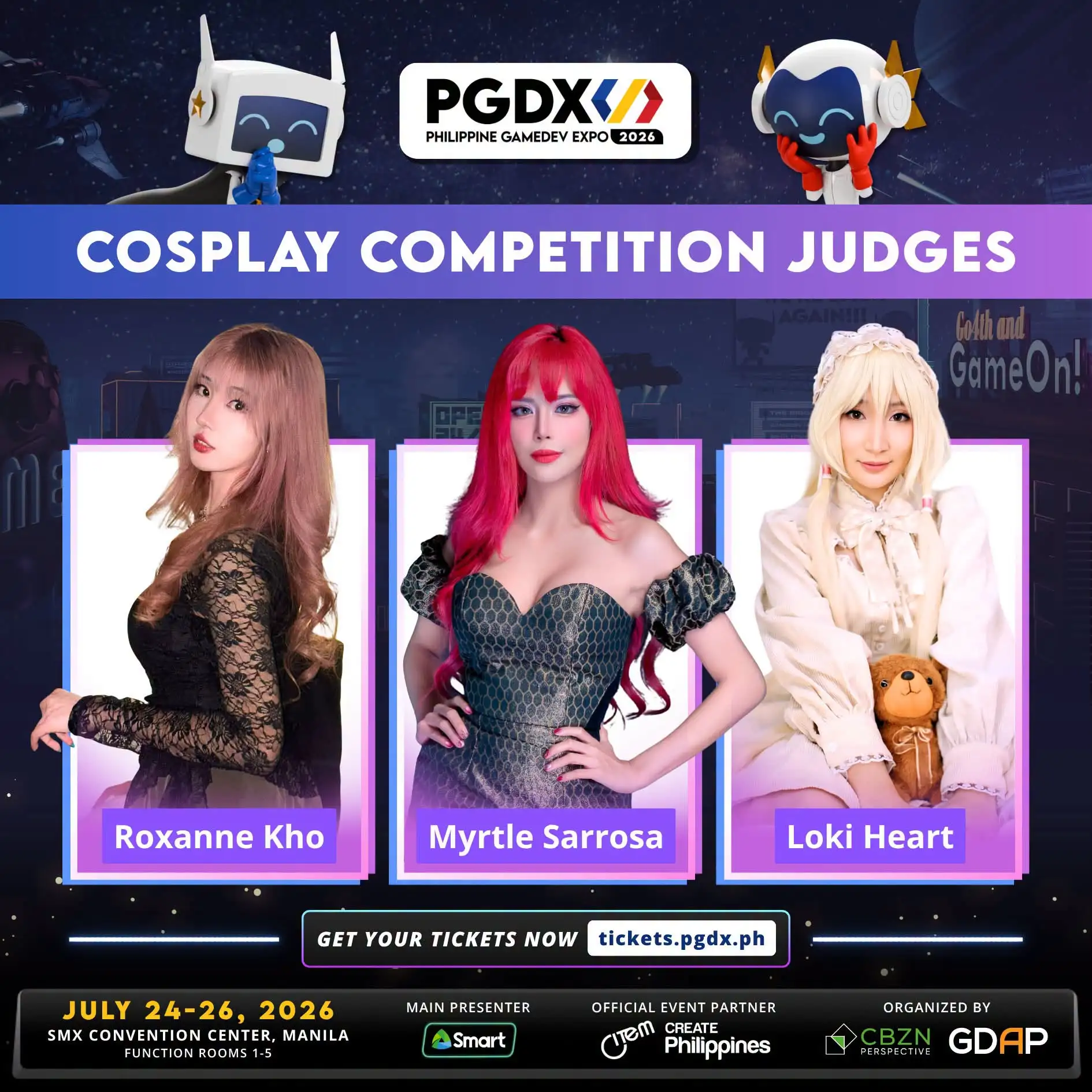- the game Who Will Take the PGDX 2026 Cosplay Competition?